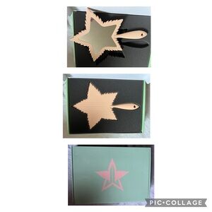 Jeffree Star Star-Shaped Hand Mirror - Pink and Green